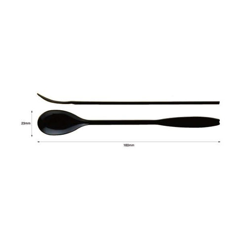 マドラースプーン160(黒)単袋入(100本ポリ入) 【100本】